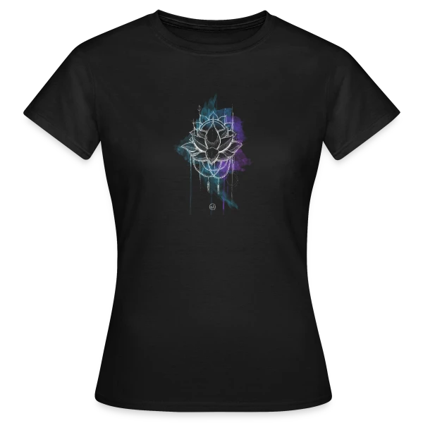 Maquette de T-shirt Femme « Mandala Solstice d'Été Lumineux » à personnaliser