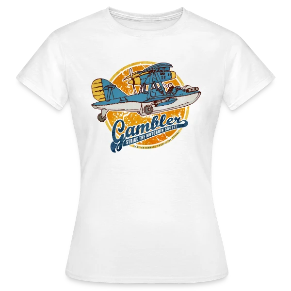 Maquette de T-shirt Femme « L'As du Jeu » à personnaliser