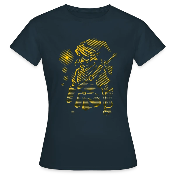 Maquette de T-shirt Femme « Déclame Ton Courage » à personnaliser