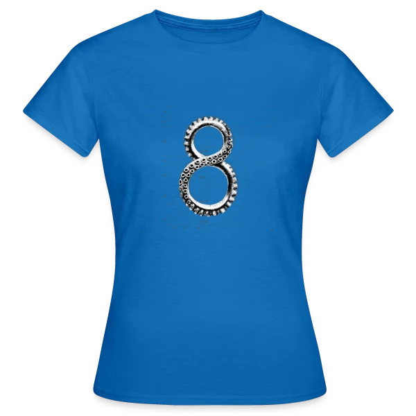 Maquette de T-shirt Femme « World Octopus Day : Célébrons les Poulpes ! » à personnaliser