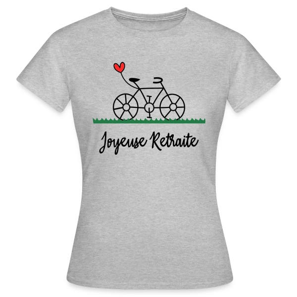 Vive la Retraite : Vélo, Van et Voyages sur T-shirt Femme