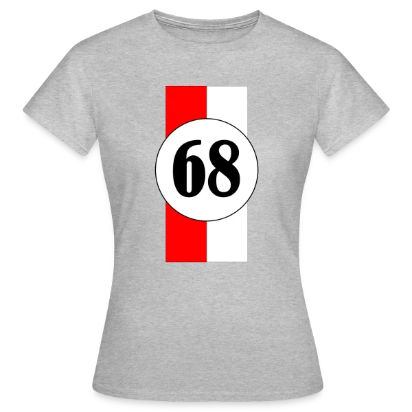 Maquette de T-shirt Femme « Alsace Haut-Rhin 68 » à personnaliser