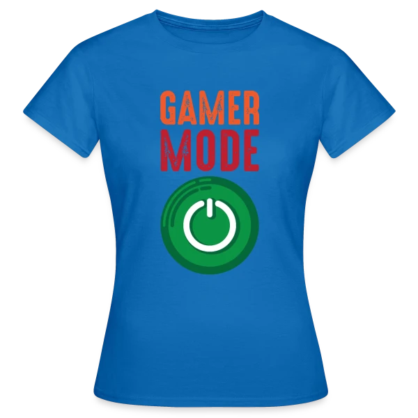 Maquette de T-shirt Femme « Passion Gaming : Manette et Dragons » à personnaliser