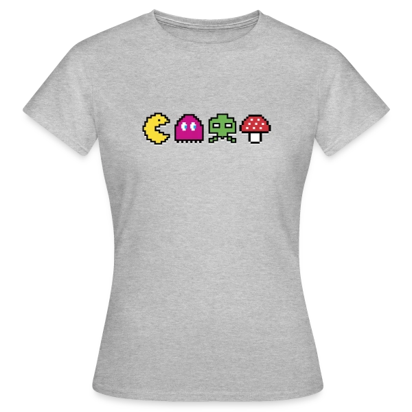 Maquette de T-shirt Femme « Années 80 : T-shirt Arcade Rétro Gaming Vintage » à personnaliser