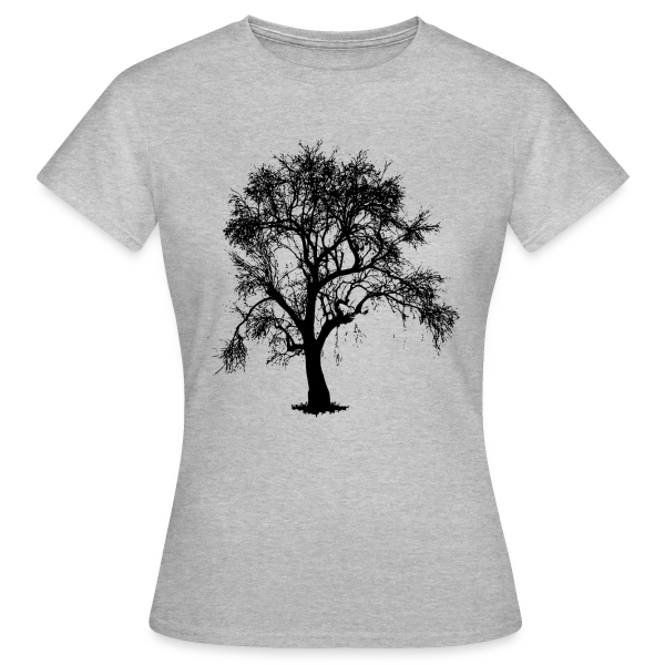 Maquette de T-shirt Femme « Sauvez les Arbres - Amoureux de la Forêt » à personnaliser