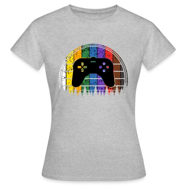 Maquette de T-shirt Femme « Passion Console : T-shirt Rétrogaming Drôle et Original » à personnaliser