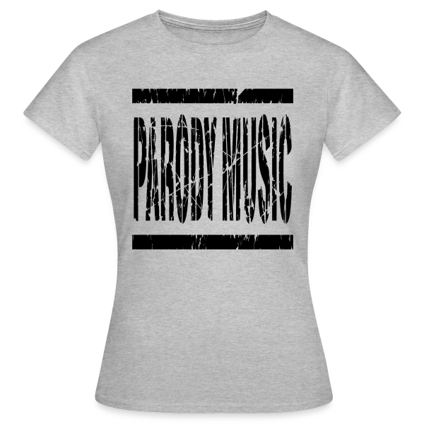 Maquette de T-shirt Femme « Musique Parodique Vintage » à personnaliser