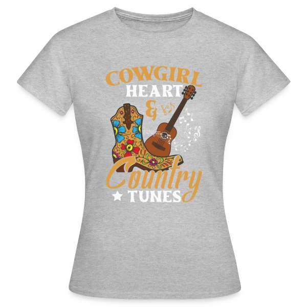 Maquette de T-shirt Femme « Festival Musique Country & Guitare » à personnaliser