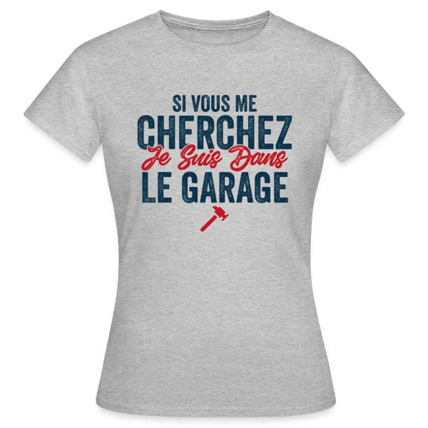 Maquette de T-shirt Femme « Humour Bricolage : J'peux Pas J'ai Bricolage » à personnaliser