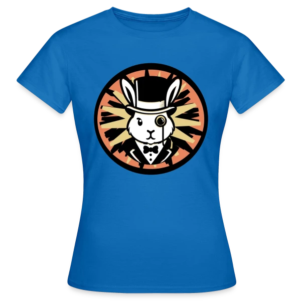 Maquette de T-shirt Femme « Arsène Lapin : L'Élégance Dandy Rétro » à personnaliser