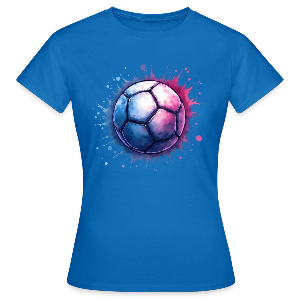 Maquette de T-shirt Femme « Idées Cadeaux Handball - Pour les Passionnés » à personnaliser