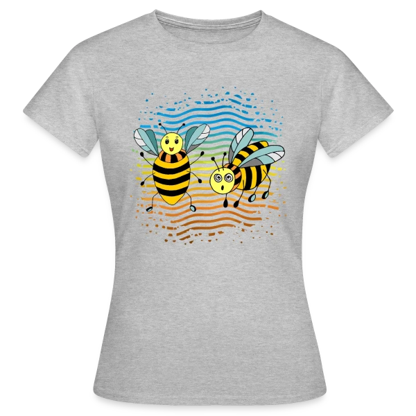 Maquette de T-shirt Femme « Le Royaume Fascinant des Insectes et Petites Bêtes » à personnaliser