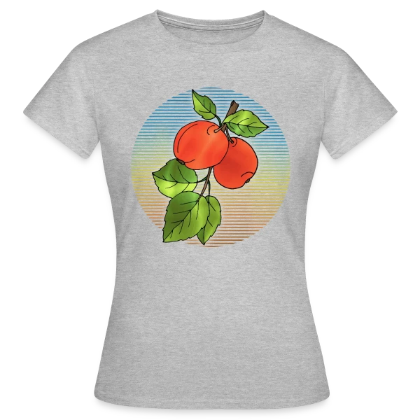 Maquette de T-shirt Femme « Chiffre 4552 Intemporel » à personnaliser