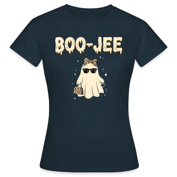 Maquette de T-shirt Femme « Espion 007 - Agent Secret Élégant » à personnaliser