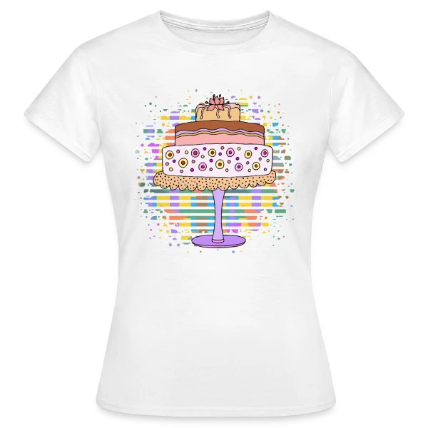Maquette de T-shirt Femme « L'Élégance du Nombre 3003 » à personnaliser