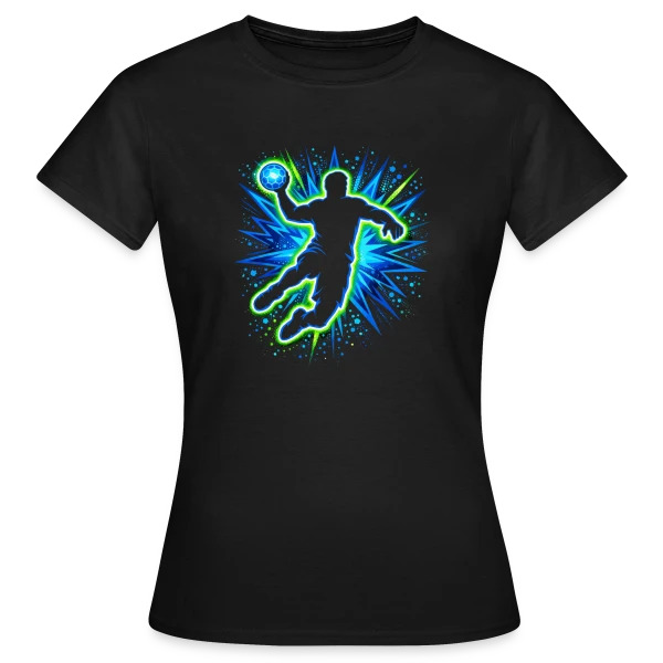 Maquette de T-shirt Femme « Motif Abstrait Géométrique Coloré » à personnaliser