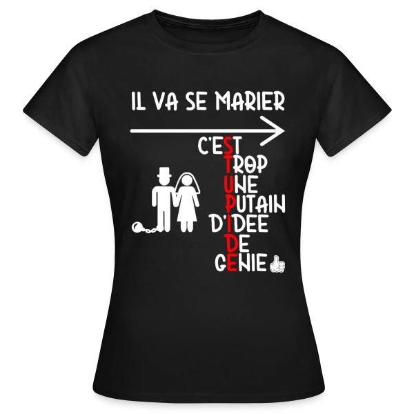 Maquette de T-shirt Femme « Le Numéro Huit » à personnaliser