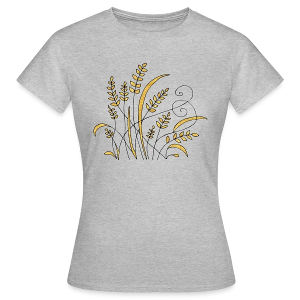 Maquette de T-shirt Femme « Mystère Numérique 4135 » à personnaliser