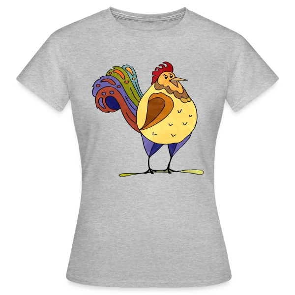 Maquette de T-shirt Femme « Énigme Numérique 4194 » à personnaliser