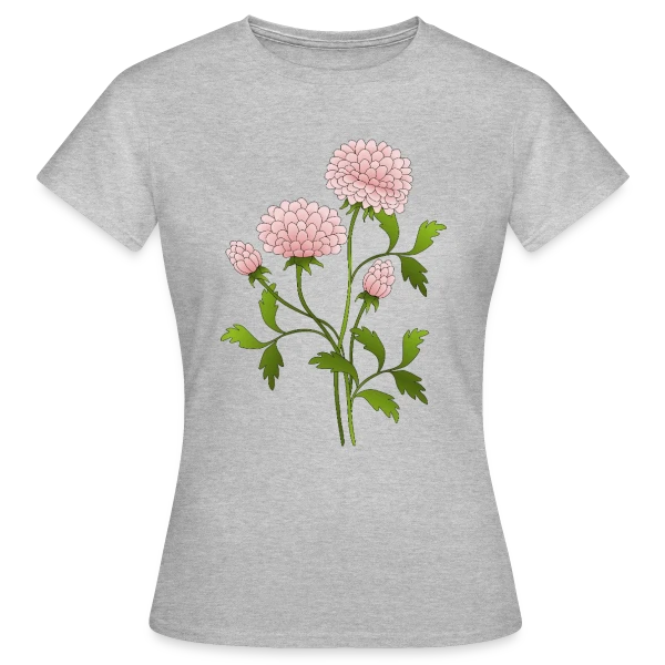 Maquette de T-shirt Femme « Fusion Numérique » à personnaliser