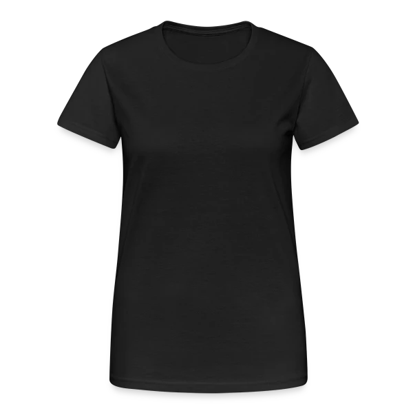 Maquette de T-shirt Gildan épais femme à personnaliser