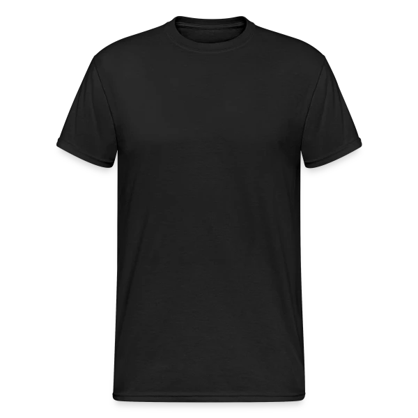 Maquette de T-shirt Gildan épais homme à personnaliser