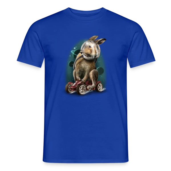 Lapin Racer Spatial sur T-shirt homme