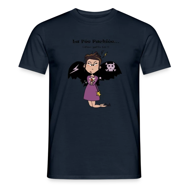 Fée Sans Chichis sur T-shirt homme