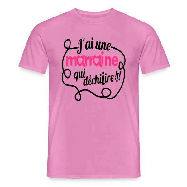 Marraine qui déchire ! sur T-shirt homme