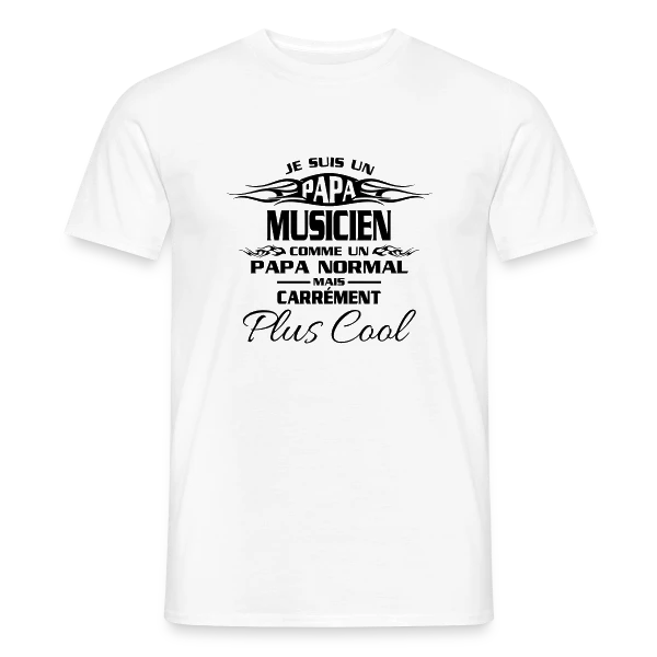 Passion Musique et Artiste sur T-shirt homme