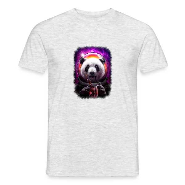 Pandanaut : L'Aventure Spatiale du Panda sur T-shirt homme