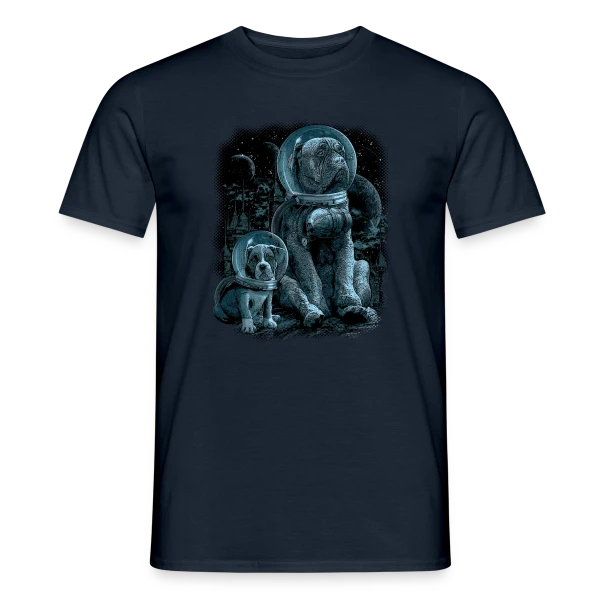 Nostalgie Cosmique : Explorateur des Étoiles sur T-shirt homme