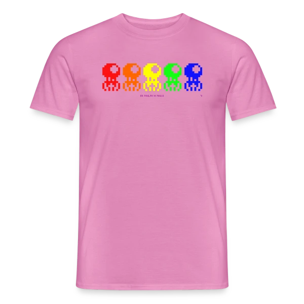 Spoulpe Invaders sur T-shirt homme