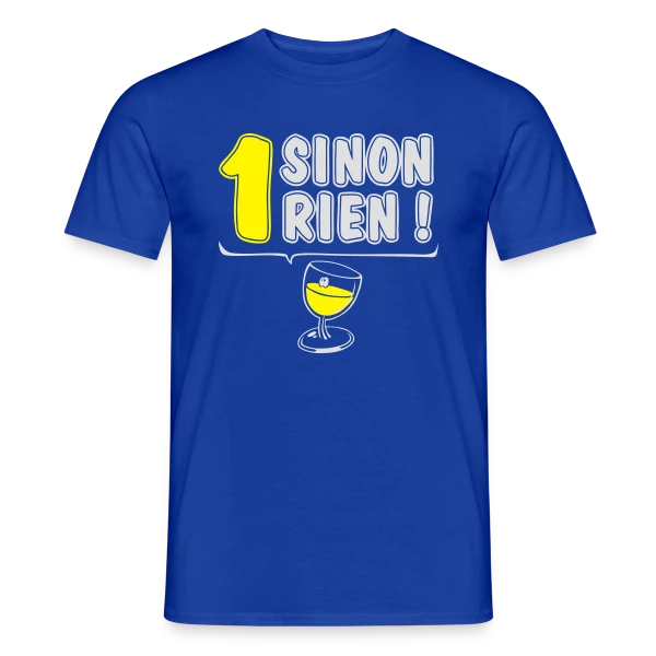 Maquette de T-shirt homme « Un Jaune ou Rien » à personnaliser