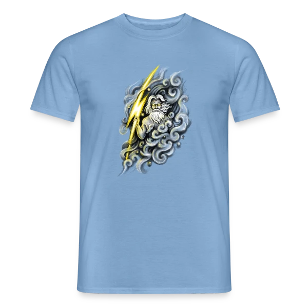 Zeus, Maître du Tonnerre sur T-shirt homme