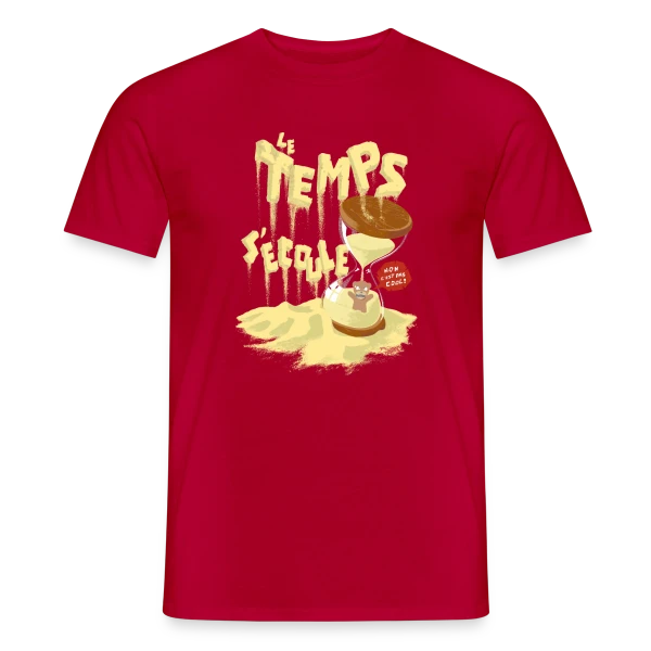 Le Temps C'Est Cool : Ourson Sablier Fun sur T-shirt homme