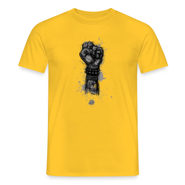 Maquette de T-shirt homme « Punk is Not Dead : Rébellion Éternelle » à personnaliser