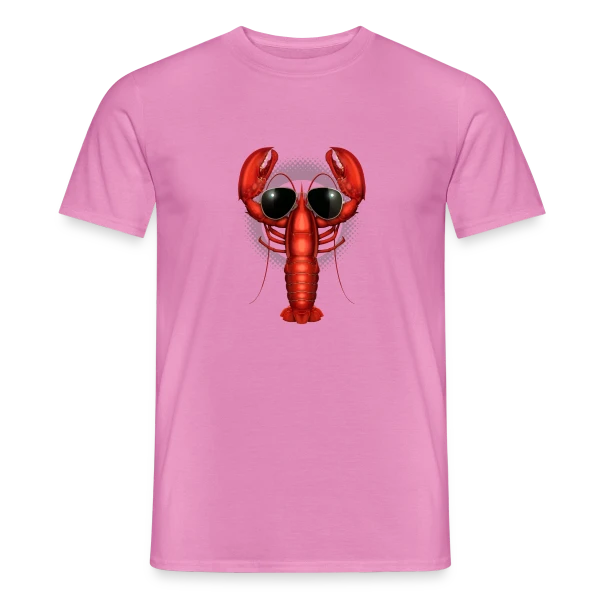Homard Stylé sur T-shirt homme