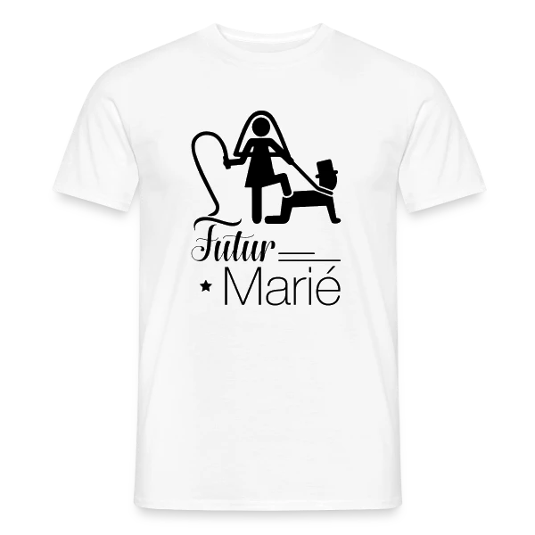 "Futur Marié" : Prêt pour le Grand Jour sur T-shirt homme