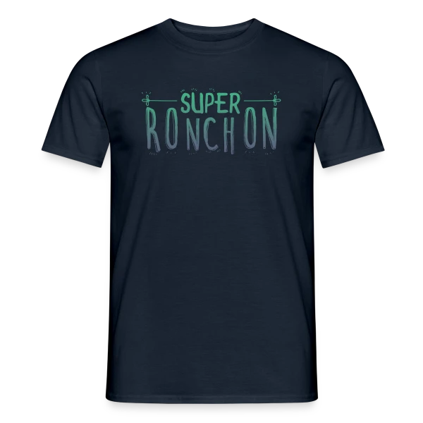 Le Super Ronchon Vert sur T-shirt homme