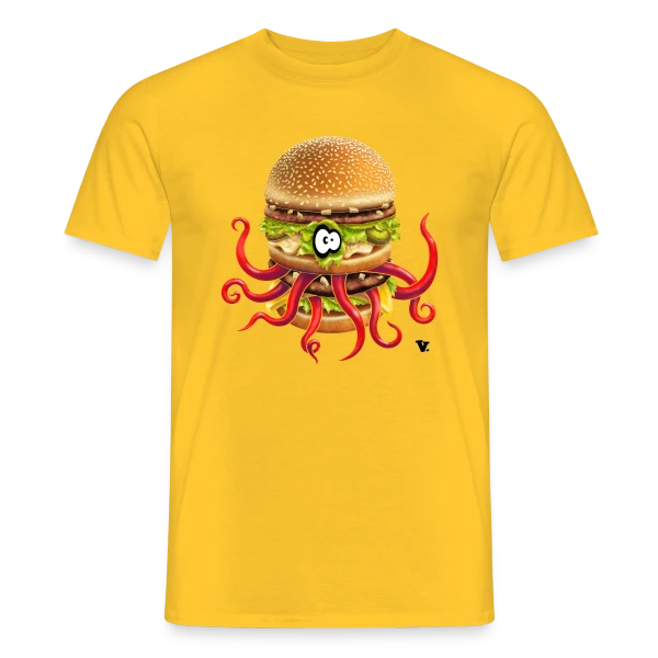 Big McPoulpe sur T-shirt homme