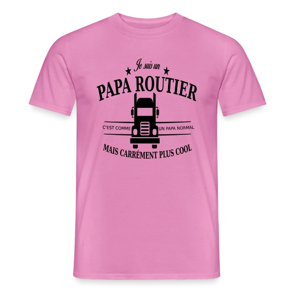 Papa Routier de Choc sur T-shirt homme