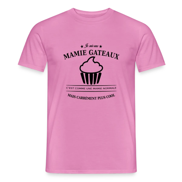 Mamie Gâteaux d'Amour sur T-shirt homme