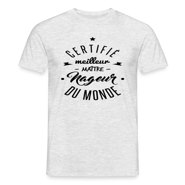 Le Meilleur Maître-Nageur sur T-shirt homme