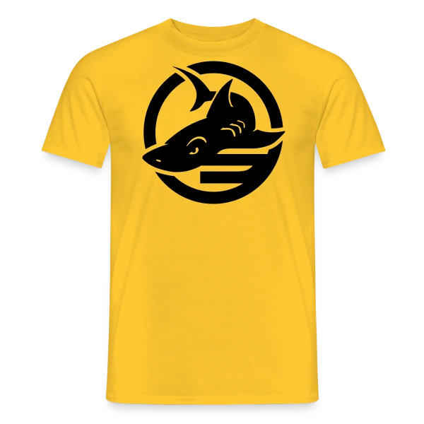 Maquette de T-shirt homme « Requin Mystère des Abysses » à personnaliser