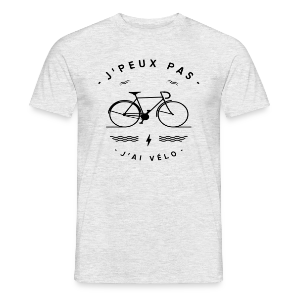 Maquette de T-shirt homme « J'ai Vélo : Le T-shirt des Passionnés de Cyclisme » à personnaliser