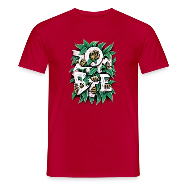ZOMBIE : Les Griffes Végétales sur T-shirt homme