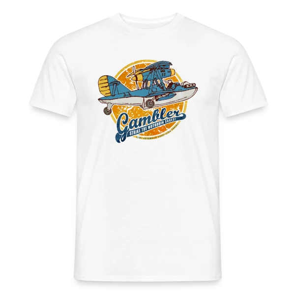 Maquette de T-shirt homme « L'As du Jeu » à personnaliser