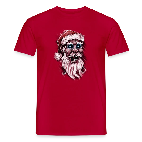 Père Noël Zombie sur T-shirt homme