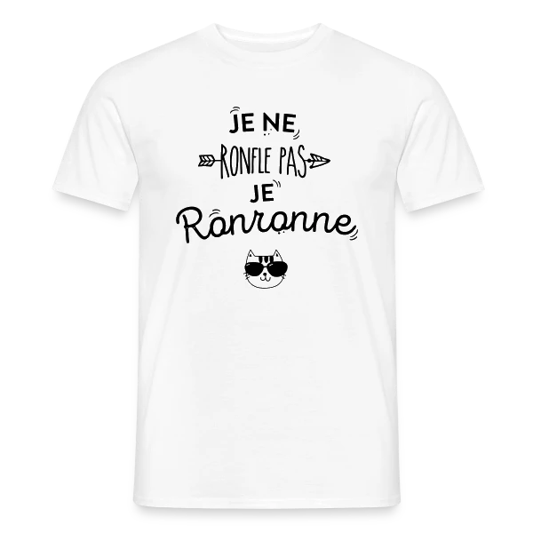 Je Ronronne sur T-shirt homme